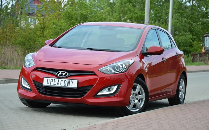 Hyundai I30 cena 28900 przebieg: 161238, rok produkcji 2012 z Płock małe 596